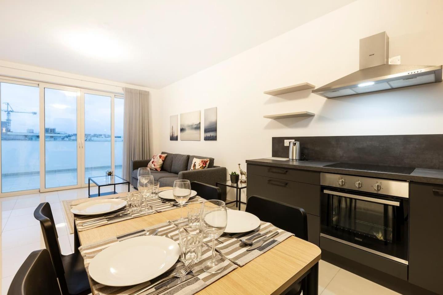Beautiful Central Penthouse 1Br Ta Xbiex Exterior foto