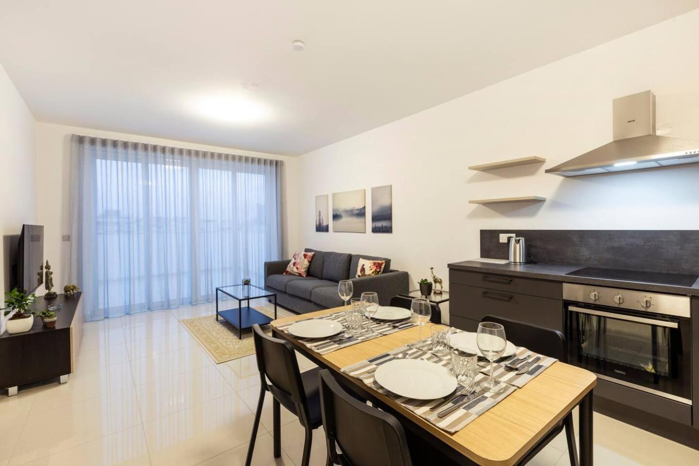 Beautiful Central Penthouse 1Br Ta Xbiex Exterior foto